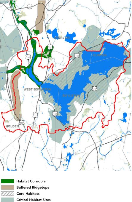 Wachusett Reservoir Depth Chart